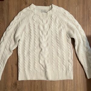Rachel Zoe White Sweater! Size//Large